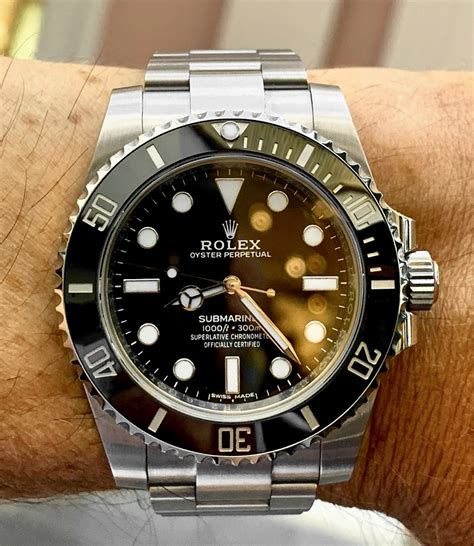 rolex sub 114060 reviews|rolex submariner 114060 no date.